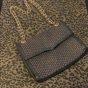 *RARE* Rebecca Minkoff Gold Studded Chain Handbag